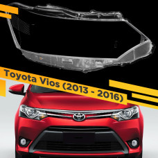 Стекло для фары Toyota Vios (2013-2016) Правое