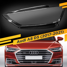 Стекло для фары Audi A8 D5 (2017-2021) Левое