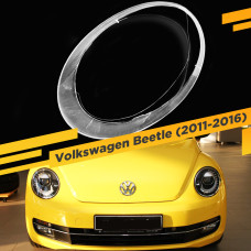 Стекло для фары Volkswagen Beetle A5 (2011-2016) Левое