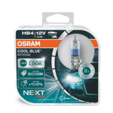 Лампа галогенная OSRAM HB4/9006 Cool Blue Intense next generation 12V 51W, 2шт.