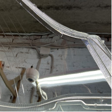 УЦЕНЕННОЕ стекло для фары Nissan Bluebird Sylphy (2005-2012) Левое №1