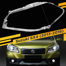 Стекло для фары Suzuki SX4 (2013-2016) Левое
