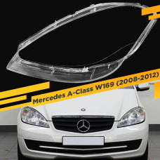 Стекло для фары Mercedes A-Class W169 (2008-2012) Левое