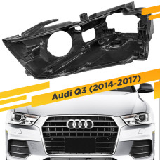 Корпус Левой фары для Audi Q3 (2014-2017) Ксенон