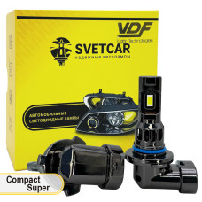Светодиодные лампы SVETCAR Compact Super HB3 5500K, 2шт