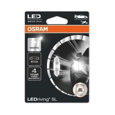 Светодиодная лампа OSRAM BLI1 LEDriving SL C5W, 31 мм, 6000K 12V, 1W, 1 шт. 6438DWP-01B