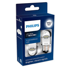Светодиодные лампы PHILIPS W21/5W 12V LED White X-tremeUltinon LED, 2шт., 11066XUWX2