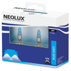 Лампа галогенная Neolux H1 12V-55W Blue Light DuoBox, 2 шт
