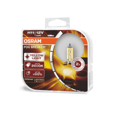 Лампа галогенная OSRAM H11 Fog Breaker 12V 55W, 2шт.