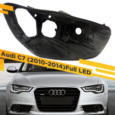 Корпус Правой фары для Audi A6 C7 (2010-2014) Full LED