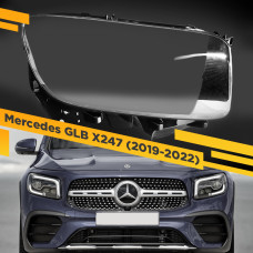 Стекло для фары Mercedes GLB X247 (2019-2022) Правое