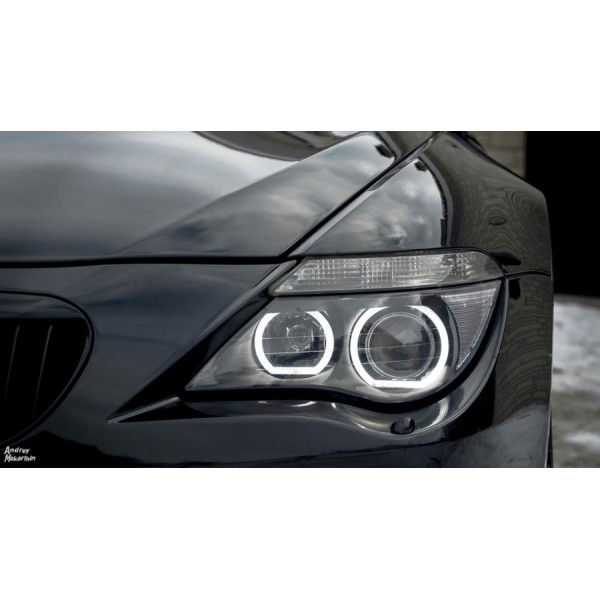 Светодиодные Ангельские глазки BMW 6 E63 2003-2007 "F-Style"