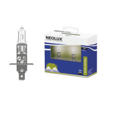 Лампа галогенная Neolux H1 12V-55W Extra Lifetime DuoBox, 2 шт