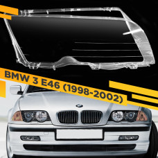 Стекло для фары BMW 3 E46 1998-2002 Седан Дорестайлинг Правое