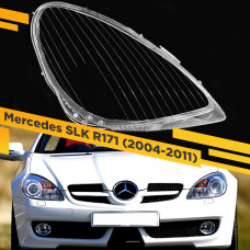 Стекло для фары Mercedes SLK R171 (2004-2011) Правое