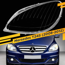 Стекло фары Mercedes B-Class T245 (2008-2012) Левое