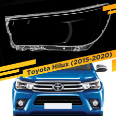 Стекло для фары Toyota Hilux (2015-2020) Левое