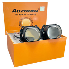 Светодиодные линзы Aozoom A7 ALPD-23 3.0 (прямоугольная линза) (комплект 2 шт)