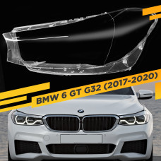 Стекло для фары BMW 6 GT G32 (2017-2020) Левое