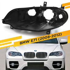 Корпус Левой фары BMW X6 E71 (2008-2012)  Дорестайлинг
