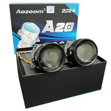 Светодиодные линзы Aozoom A20 2024 Bi-Led (комплект 2 шт)