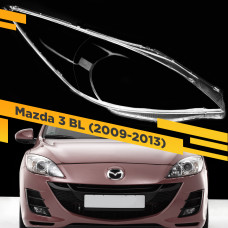 Стекло для фары Mazda 3 BL (2009-2013) Правое