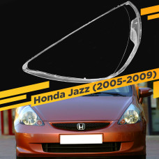 Стекло для фары Honda Jazz/Fit (2005-2009) Левое